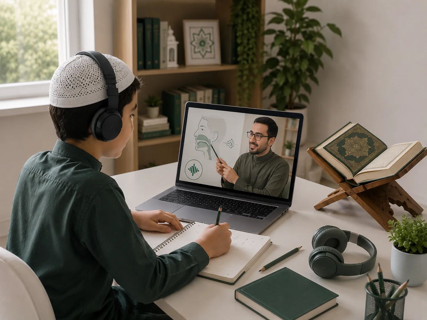 المبتدئون في دراسة التجويد